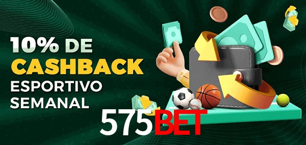 10% de bônus de cashback na 575bet